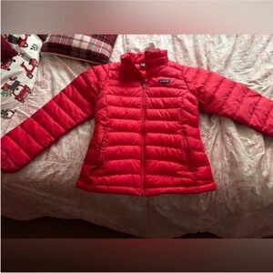 Kids Patagonia Red Puffer Jacket